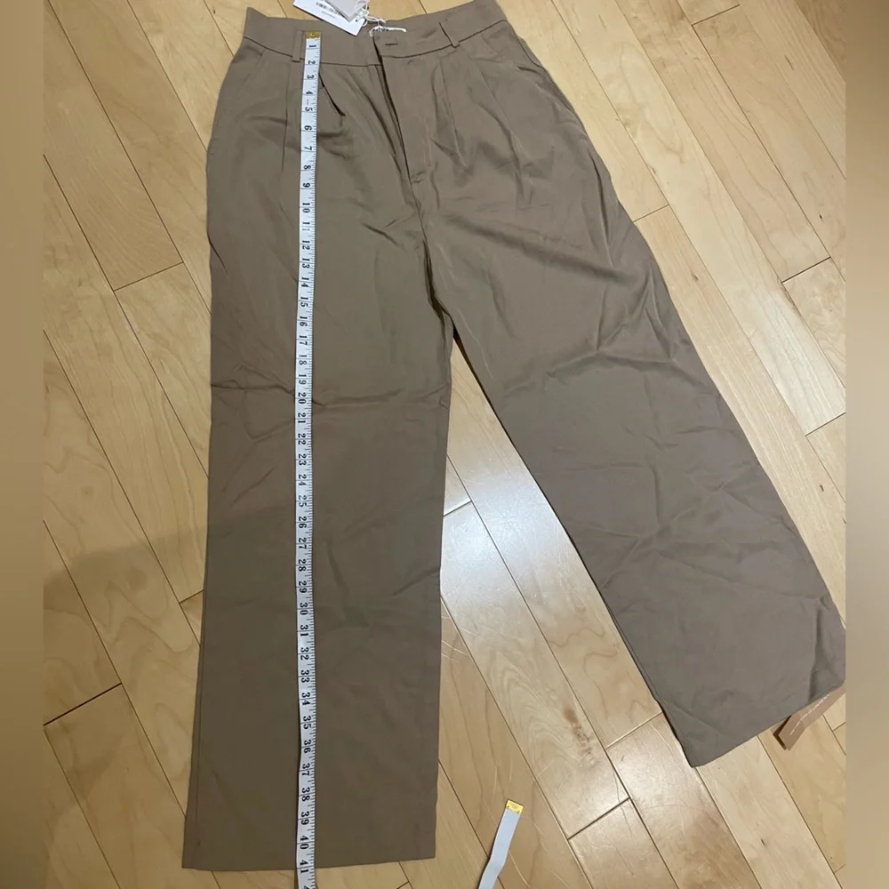 Reformation - Mason Pant in Khaki (size: 8P) NWT - Picture 10 of 14